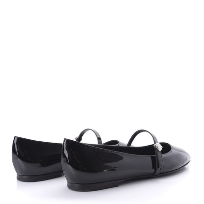 Louis Vuitton Patent Uniformes Ballet Flats 36.5 Black 4 of 10