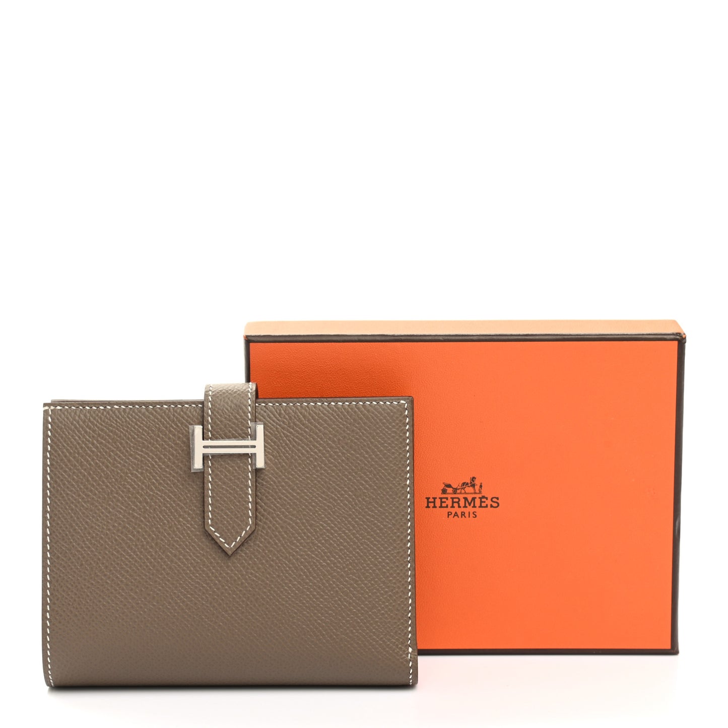 Epsom Bearn Compact Wallet Etoupe