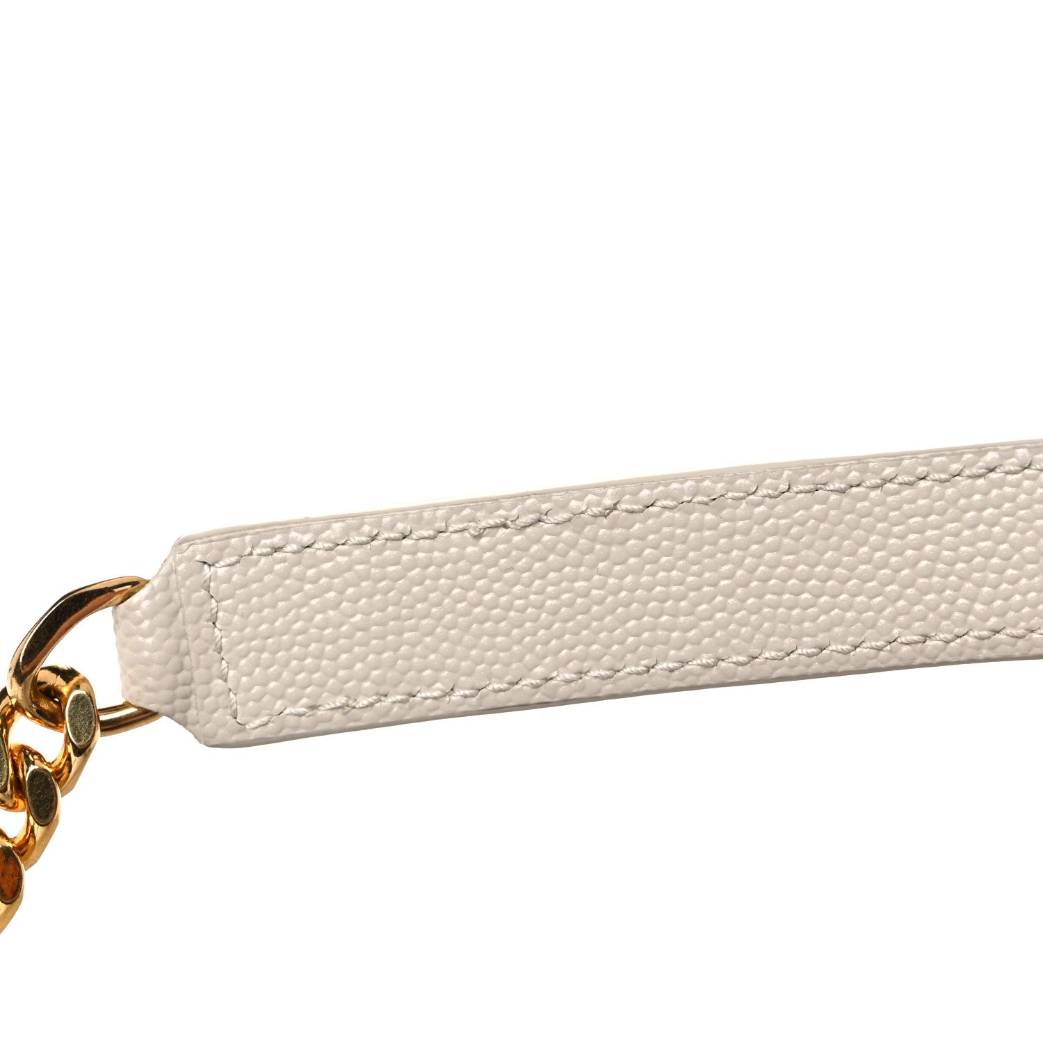 Saint Laurent Grain De Poudre Textured Mixed Matelasse Medium Triquilt Monogram Satchel Crema Soft 12 of 13