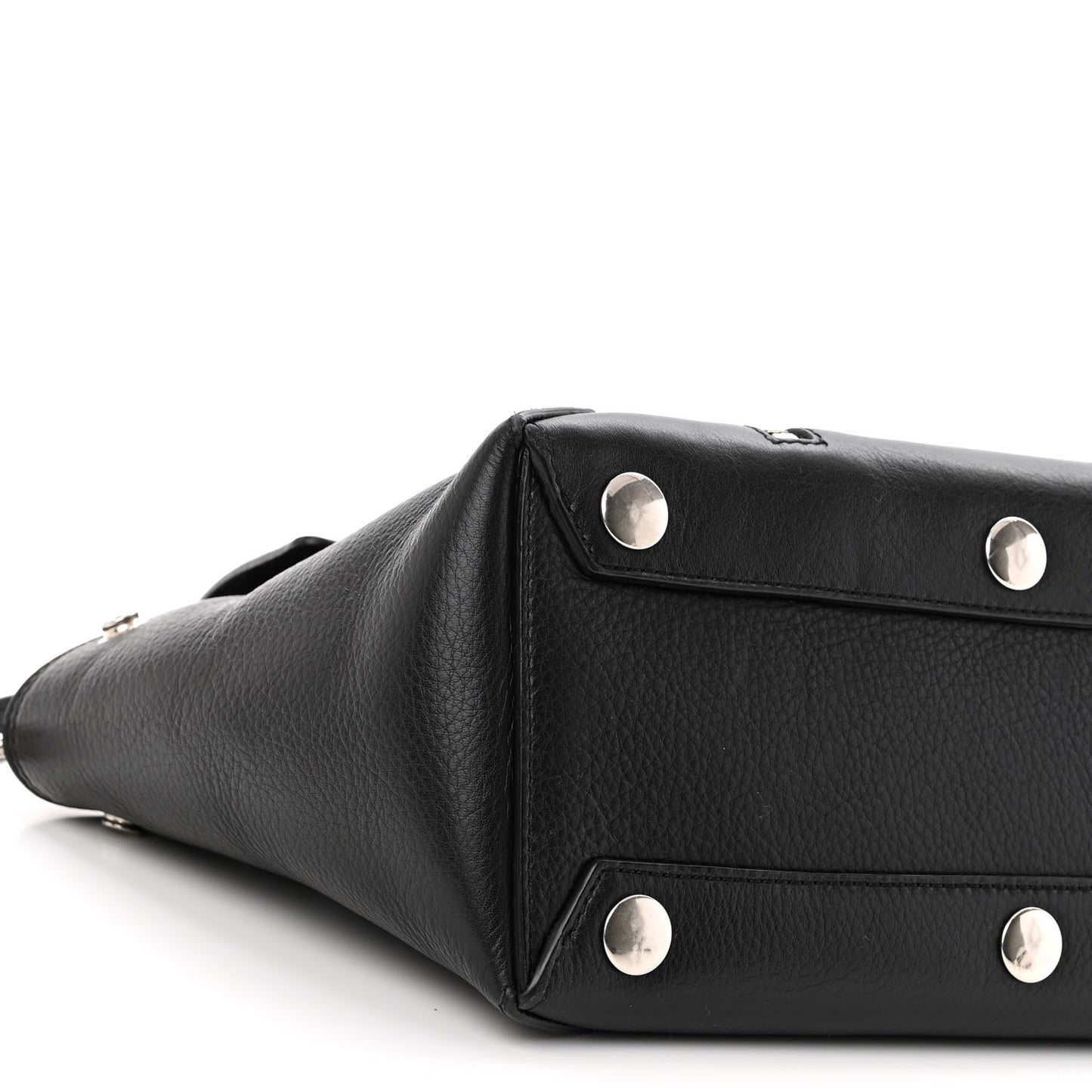 Calfskin Zip Chain Bayswater Black