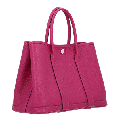 Hermes Vache Country Garden Party 30 TPM Rose Pourpre 3 of 9