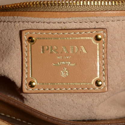 Prada Soft Calf Shoulder Bag Naturale 6 of 12