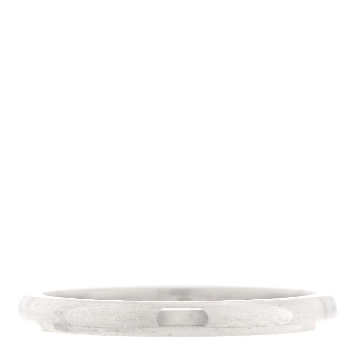 Tiffany Elsa Peretti Sterling Silver Diamond Band Ring 67 11.75 3 of 4
