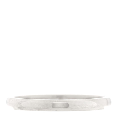 Tiffany Elsa Peretti Sterling Silver Diamond Band Ring 67 11.75 3 of 4