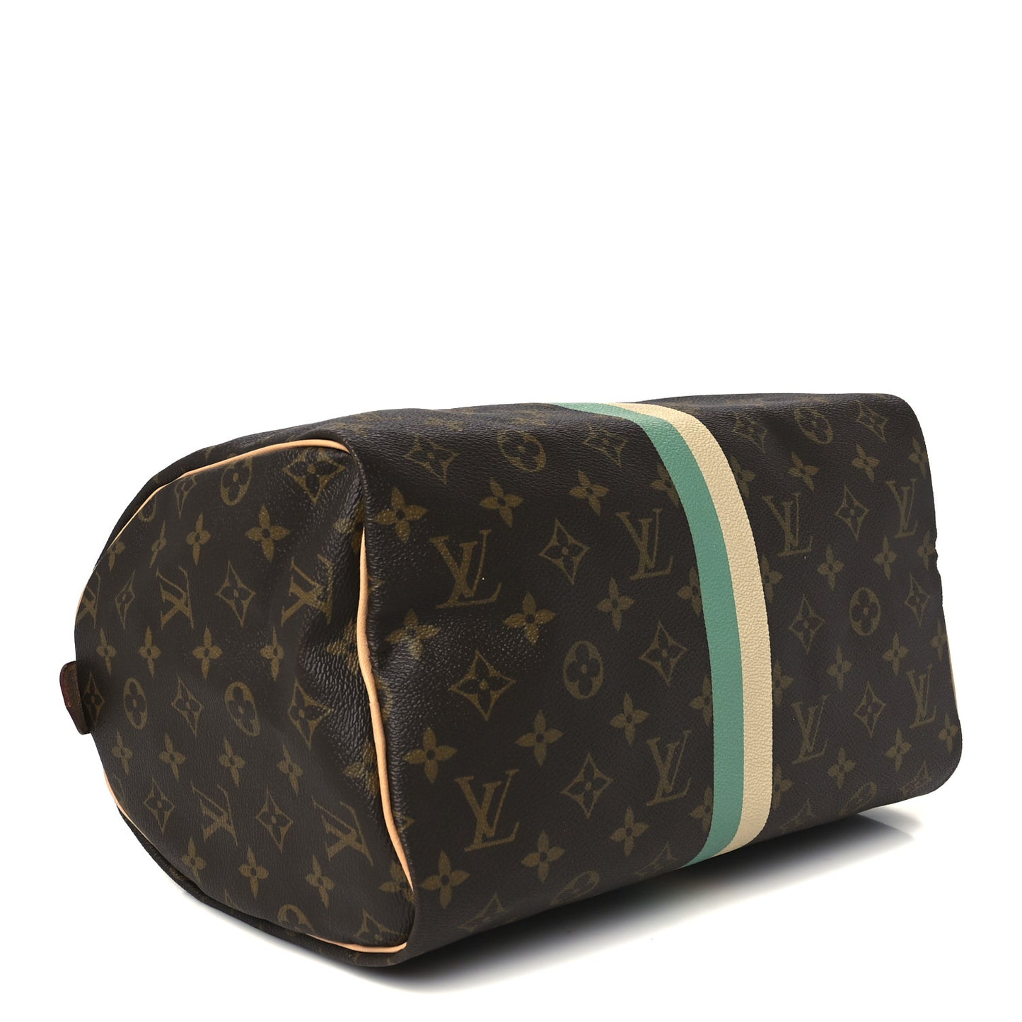 Monogram My LV Heritage Speedy 30 Turquoise Ivory