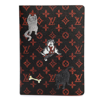 Louis Vuitton Catogram Clemence Notebook MM Marron 1 of 6