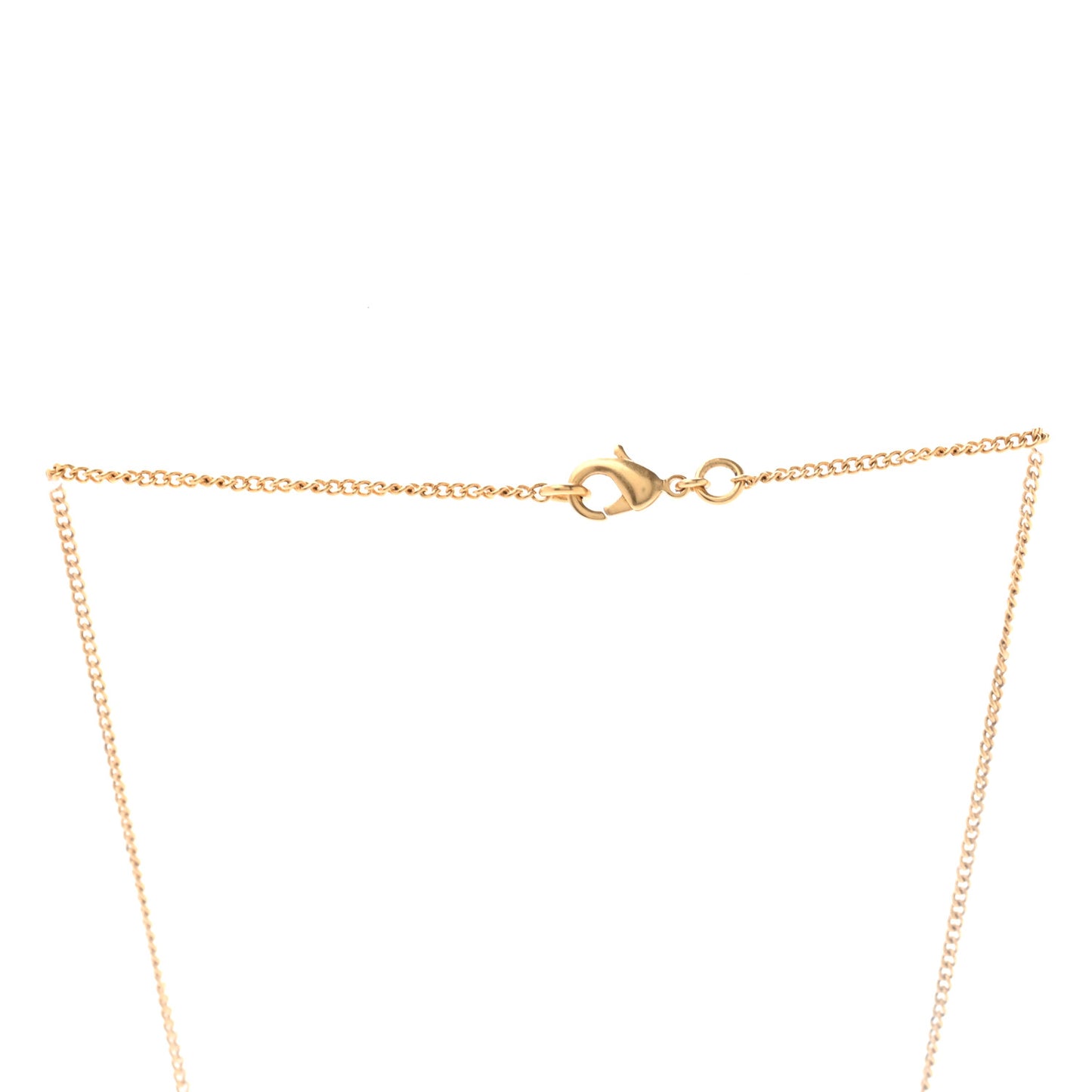 CC Necklace Matte Gold