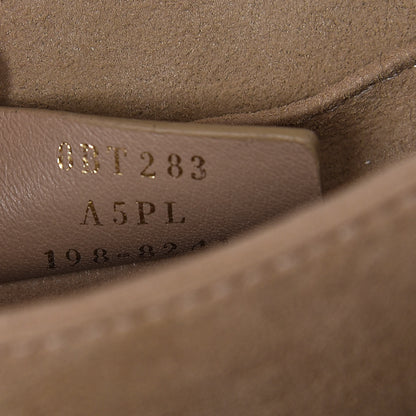 Fendi X FILA Vitello Liberty Mania Bi-Color FF 1974 Embossed Kan I Shoulder Bag White Nebula Multicolor 7 of 14