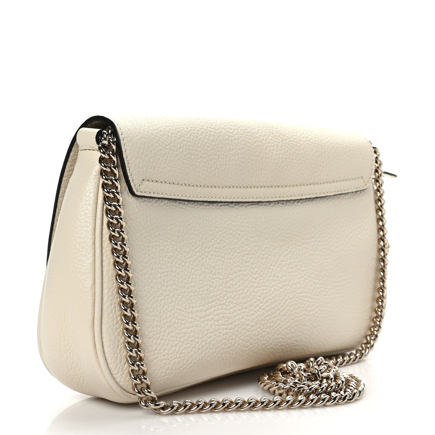 Cellarius Calfskin Medium Soho Flap Crossbody Ivoire
