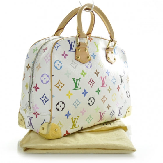 Louis Vuitton Monogram Multicolor Trouville White 3 of 9