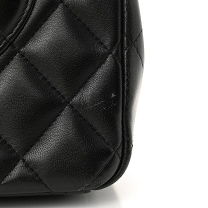 Chanel Lambskin Quilted Maxi Double Flap Black 13 of 16