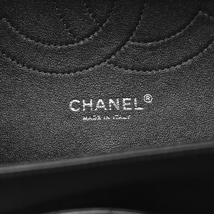 Chanel Patent Quilted Jumbo Double Flap Black 7 of 10