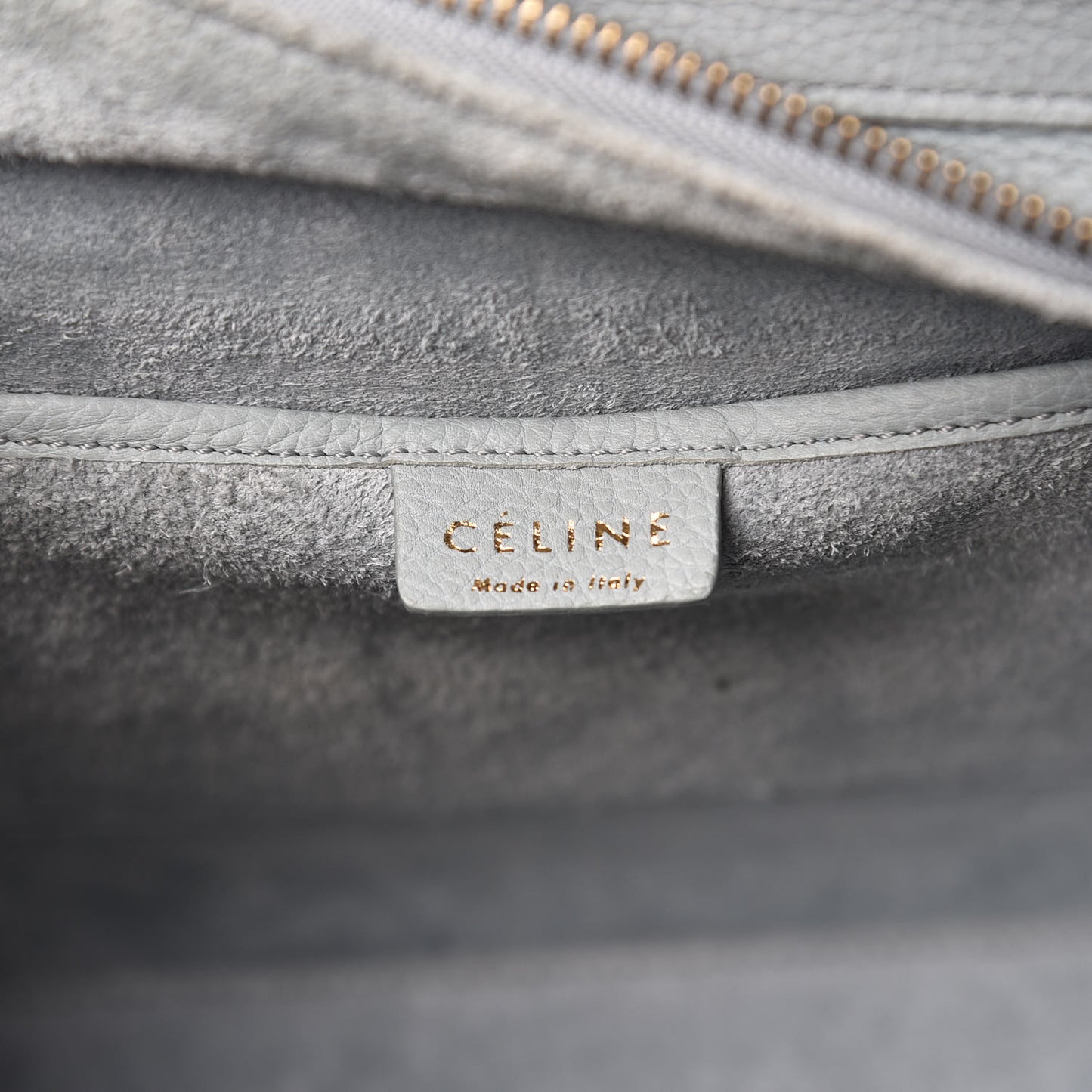 Drummed Calfskin Nano Luggage Cloud