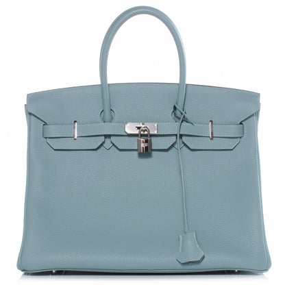 Hermes Togo Birkin 35 Ciel 1 of 10