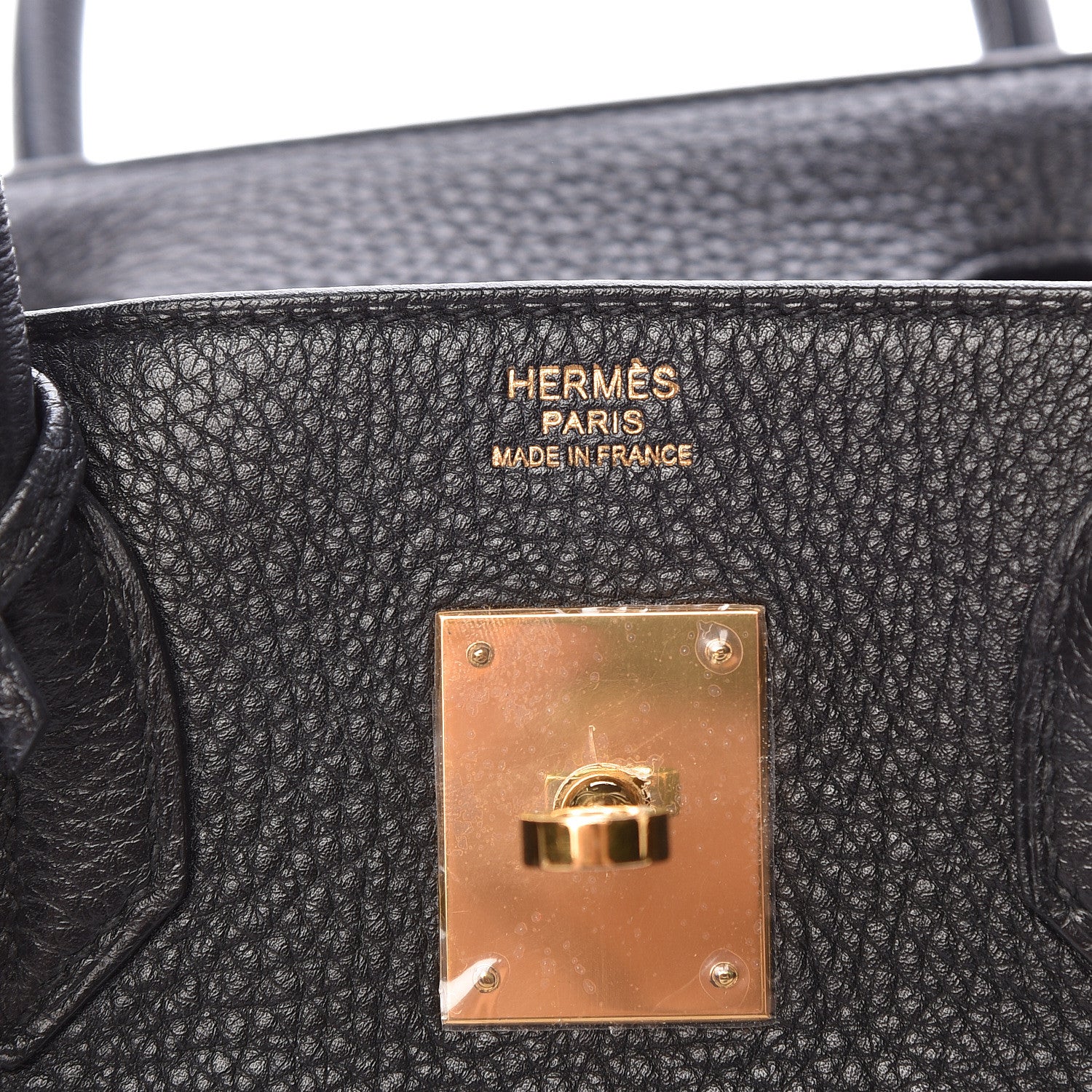 Hermes Togo Birkin 30 Black 6 of 12