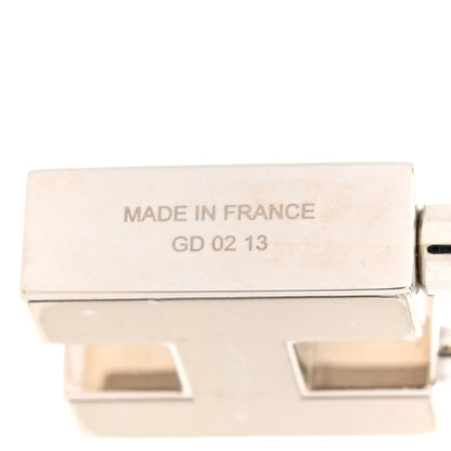 Hermes Lacquered Palladium Cadenas Quizz Rainbow Key Ring 4 of 4