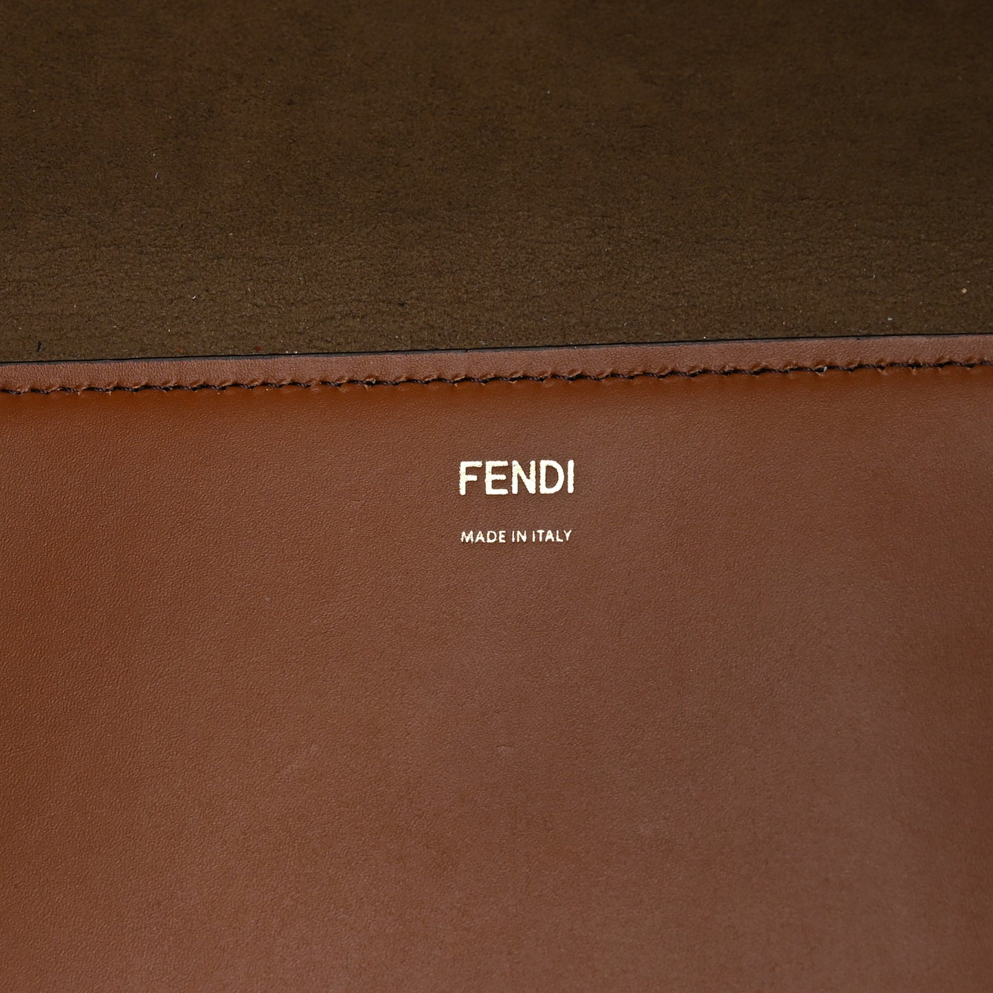 Vitello King Plexiglass Medium Fendi Sunshine Shopper Tote Cuoio