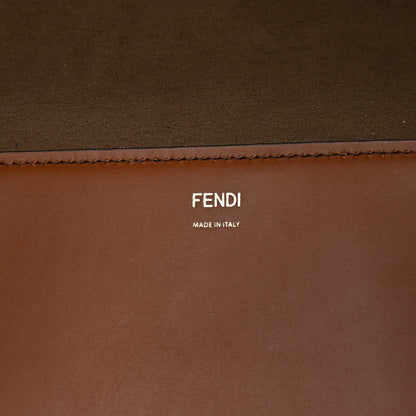 Fendi Vitello King Plexiglass Medium Fendi Sunshine Shopper Tote Cuoio 6 of 10