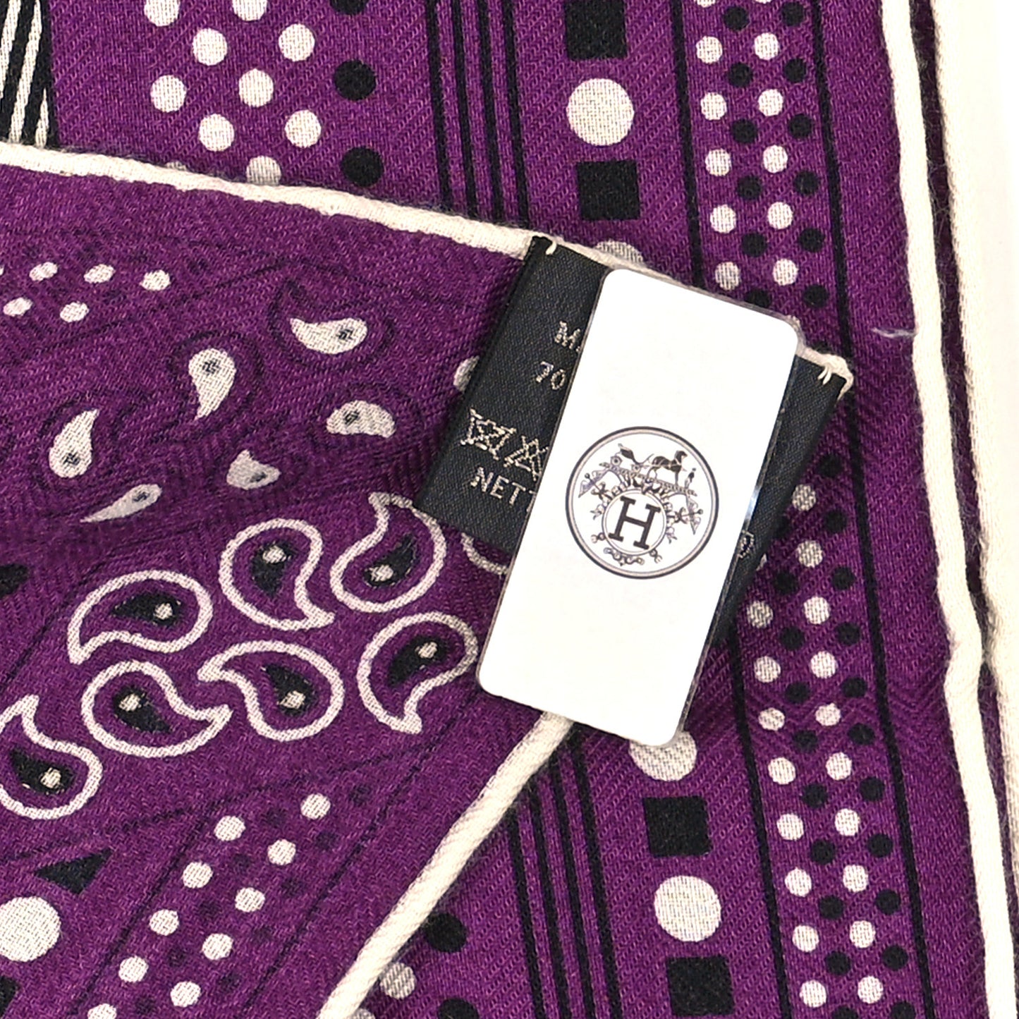Cashmere Silk Couvertures Et Tenues De Jour Scarf 65 Crocus White Black
