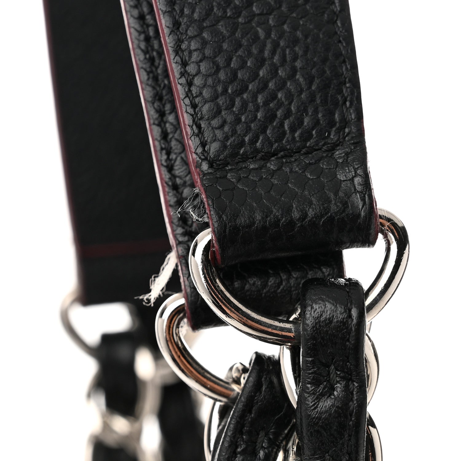 Chanel Perforated Grained Calfskin Large Shopping Tote Black 12 of 12