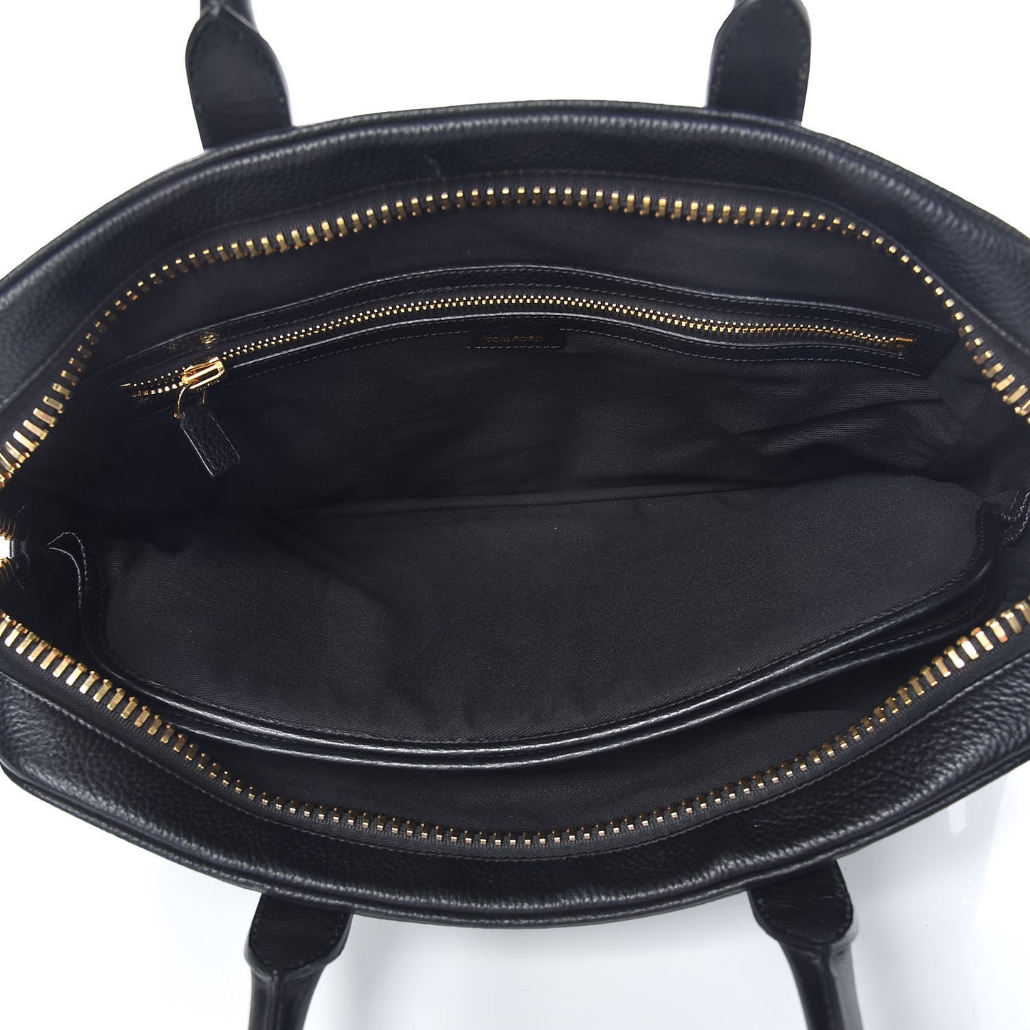 Calfskin Buckley Briefcase Black