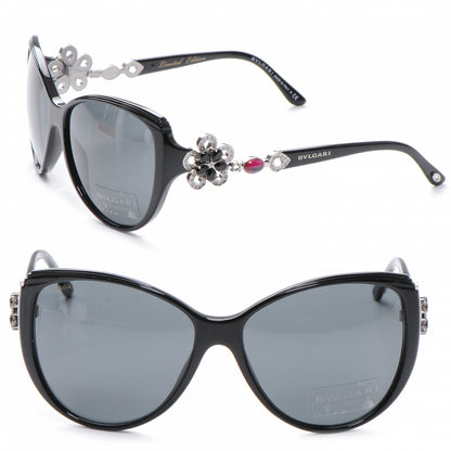 Bulgari BVLGARI Mediterranean Flower Sunglasses Black 1 of 5