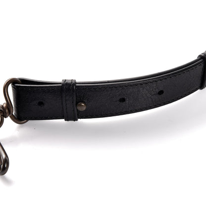 Balenciaga Agneau Arena Shoulder Strap Black 4 of 4