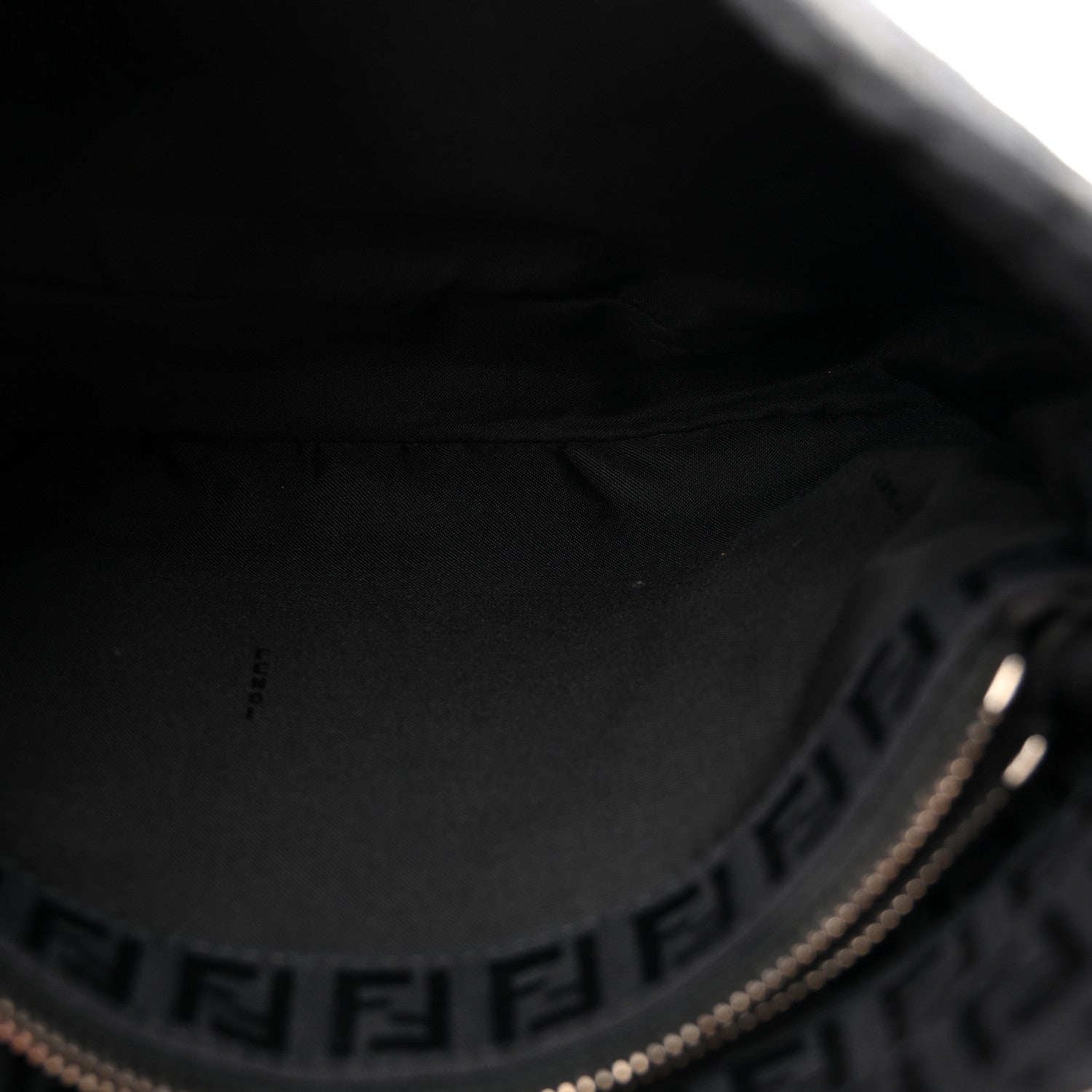 Fendi Zucchino Small Hobo Black 5 of 11