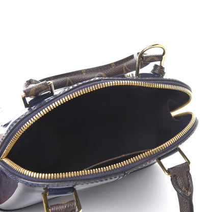 Louis Vuitton Patent Monogram Alma BB Marine 5 of 9