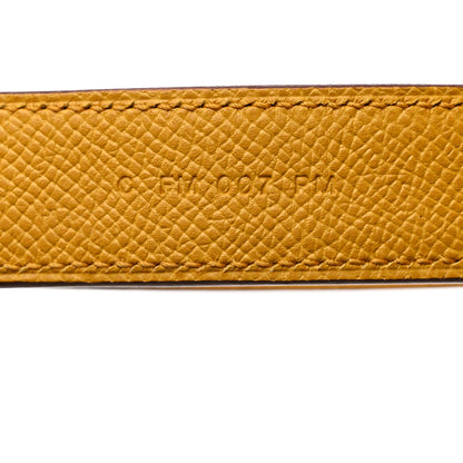 Hermes Epsom 25mm Tressage Shoulder Strap Ambre Brique Blanc 5 of 6