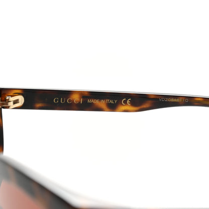 Gucci Square Frame GG0468S Sunglasses Tortoise 6 of 7