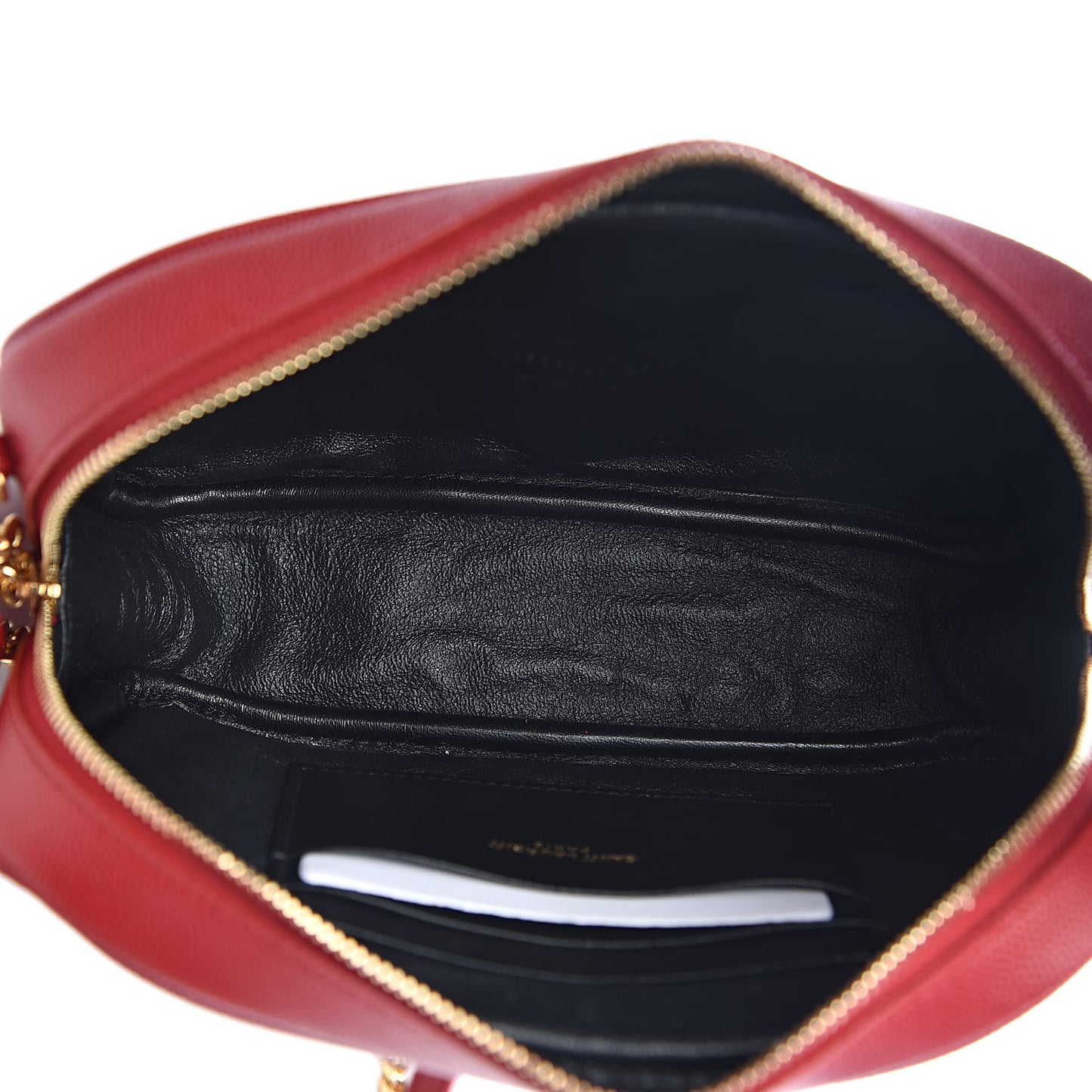 Grain De Poudre Matelasse Monogram Mini Lou Camera Bag Eros Red