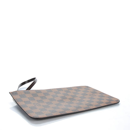 Louis Vuitton Damier Ebene Neverfull MM GM Pochette 4 of 7