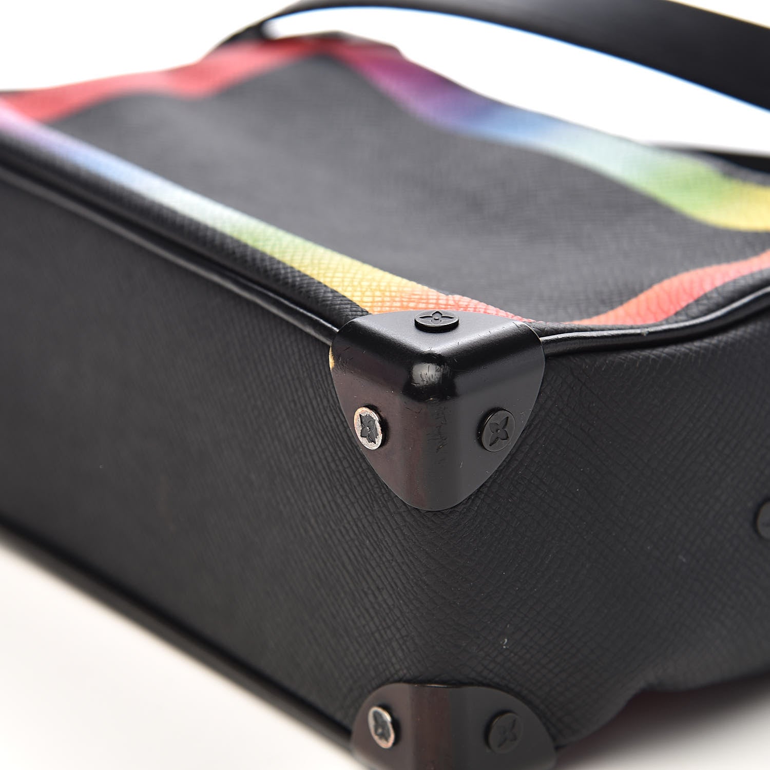 Louis Vuitton Taiga Rainbow Mini Soft Trunk Black 10 of 14