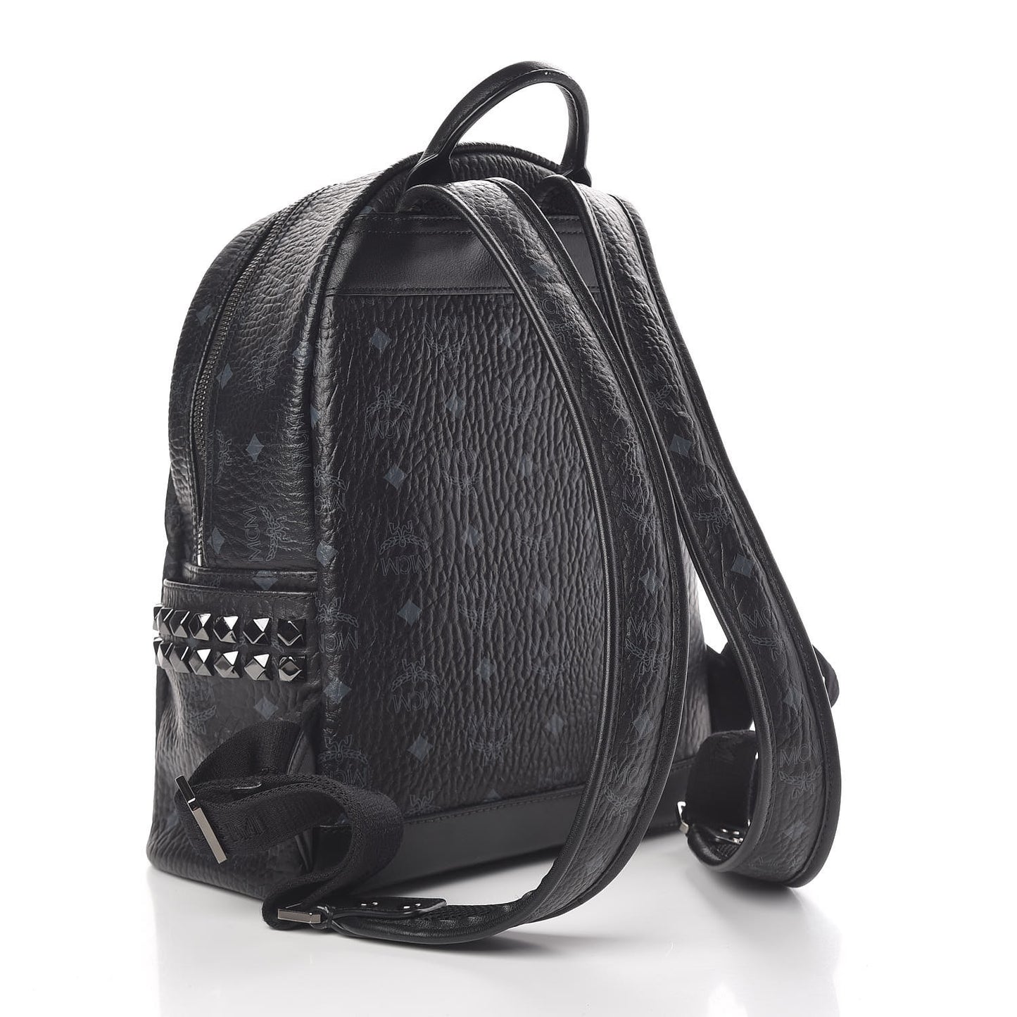 Visetos Small Side Stud Stark Backpack Black