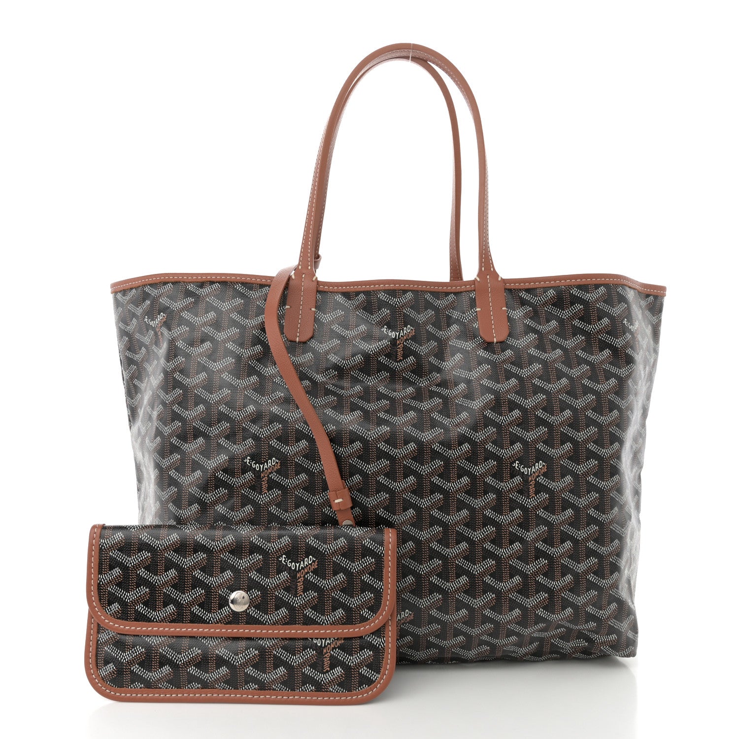 Goyard Goyardine Saint Louis PM Black Gold 3 of 11