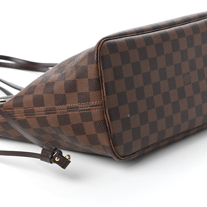 Louis Vuitton Damier Ebene Neo Neverfull MM Rose Ballerine 6 of 10