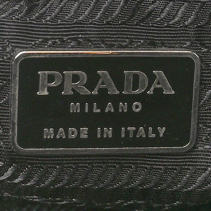 Prada Nylon Tessuto Vela Crossbody Bag Black 6 of 9