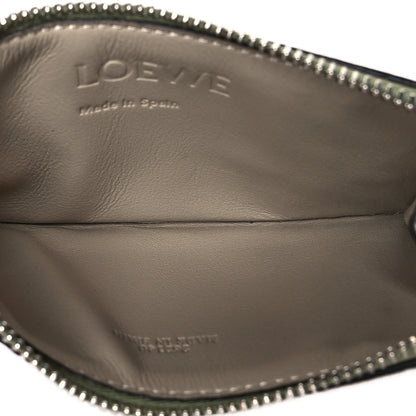 Loewe Soft Grained Calfskin Coin Card Holder Rosemary Tan 4 of 8