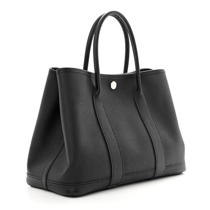 Hermes Epsom Garden Party 30 TPM Black 3 of 12