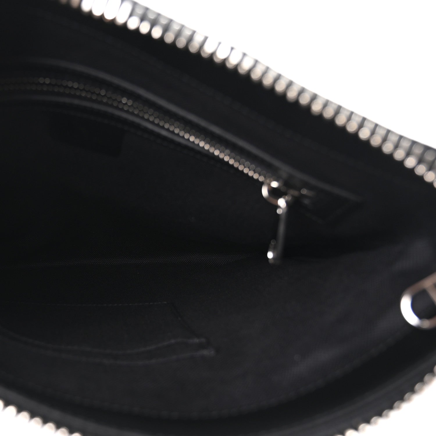 Gucci GG Supreme Monogram Appia Calfskin Web Flat Messenger Bag Black Grey 5 of 10