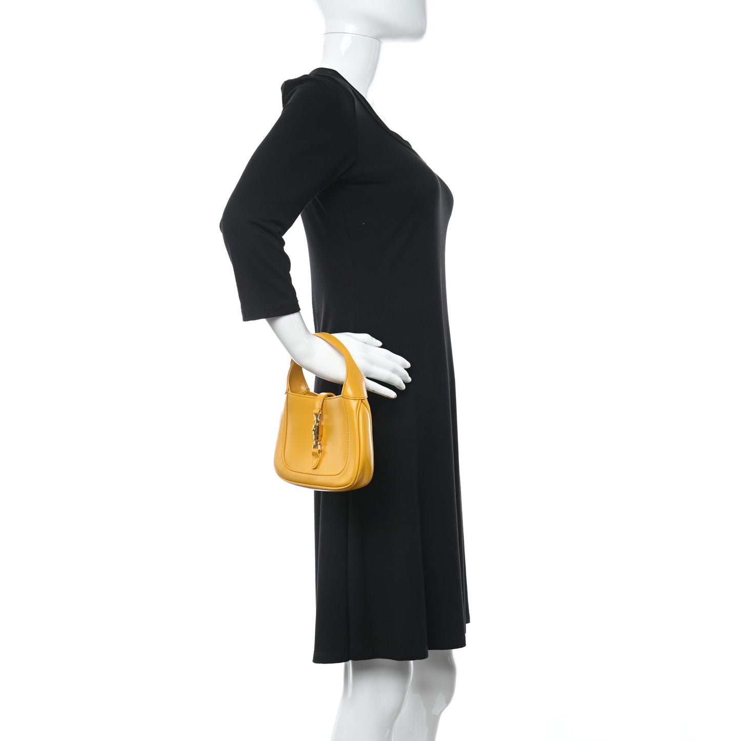 Boarded Dyana Lux Calfskin Mini Jackie 1961 Hobo Crop