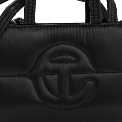 Telfar Nylon Small Puff Shopping Bag Black 8 of 12