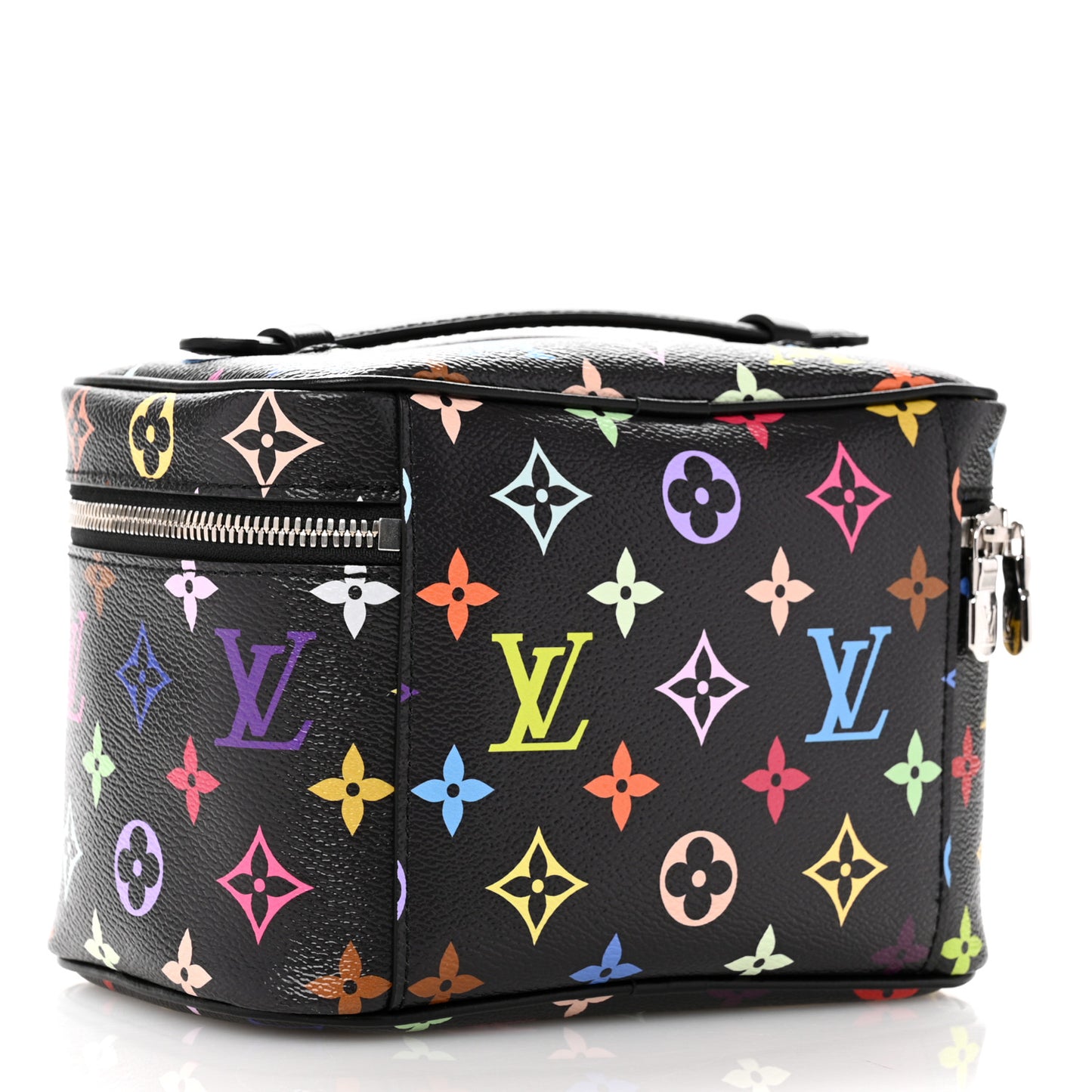 LV x TM Monogram Multicolor Nice Mini Black