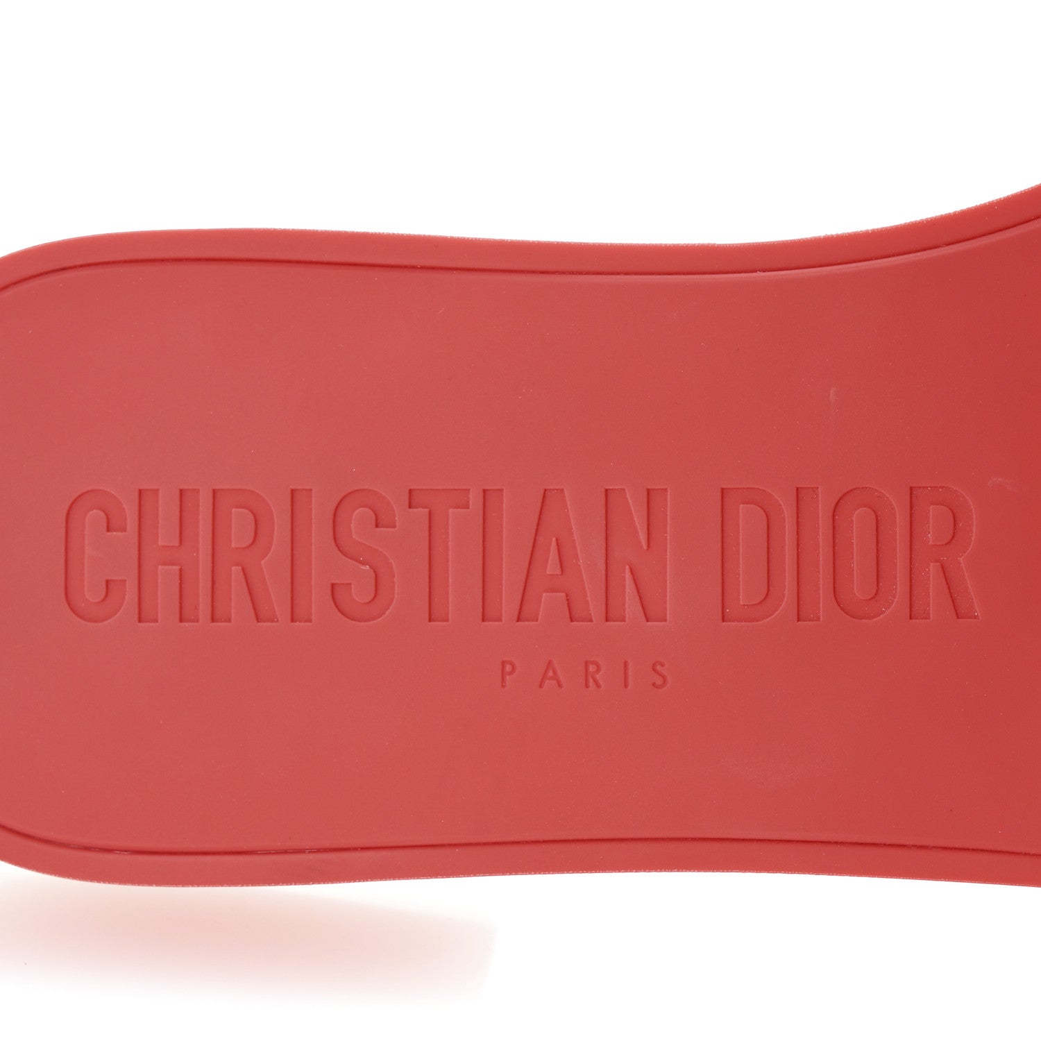 Christian Dior Technical Stretch Fabric Dio(r)evolution Toile De Jouy Slide Sandals 35 Coral 8 of 11