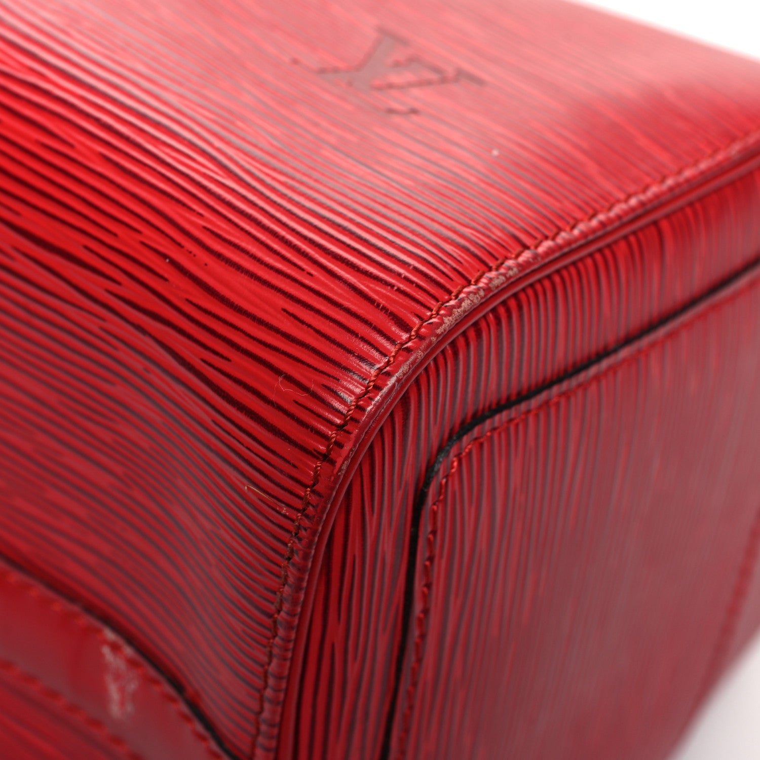 Louis Vuitton Epi Speedy 25 Castillan Red 12 of 15