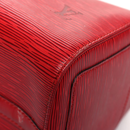 Louis Vuitton Epi Speedy 25 Castillan Red 12 of 15