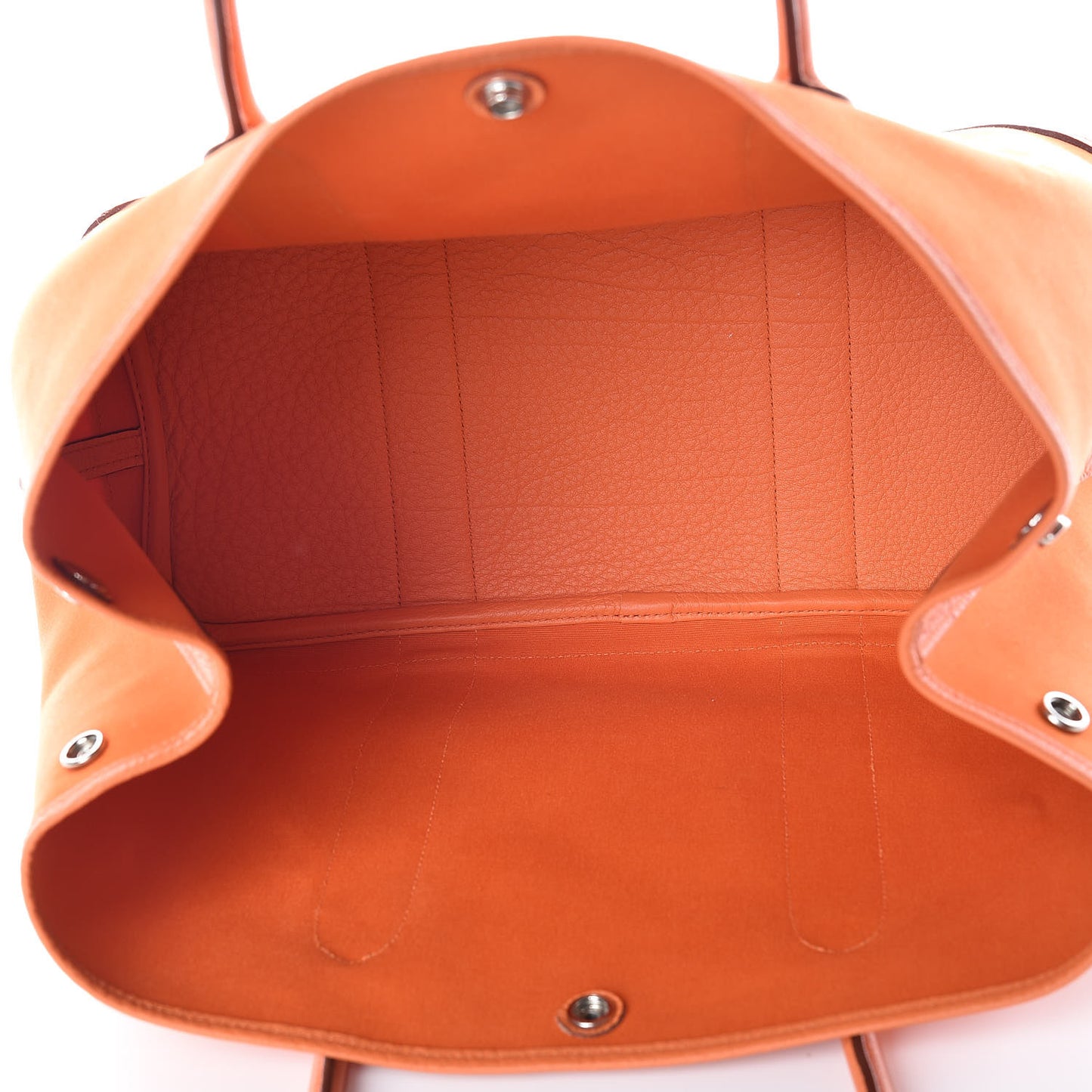 Toile Negonda Garden Party Tote 36 MM Orange