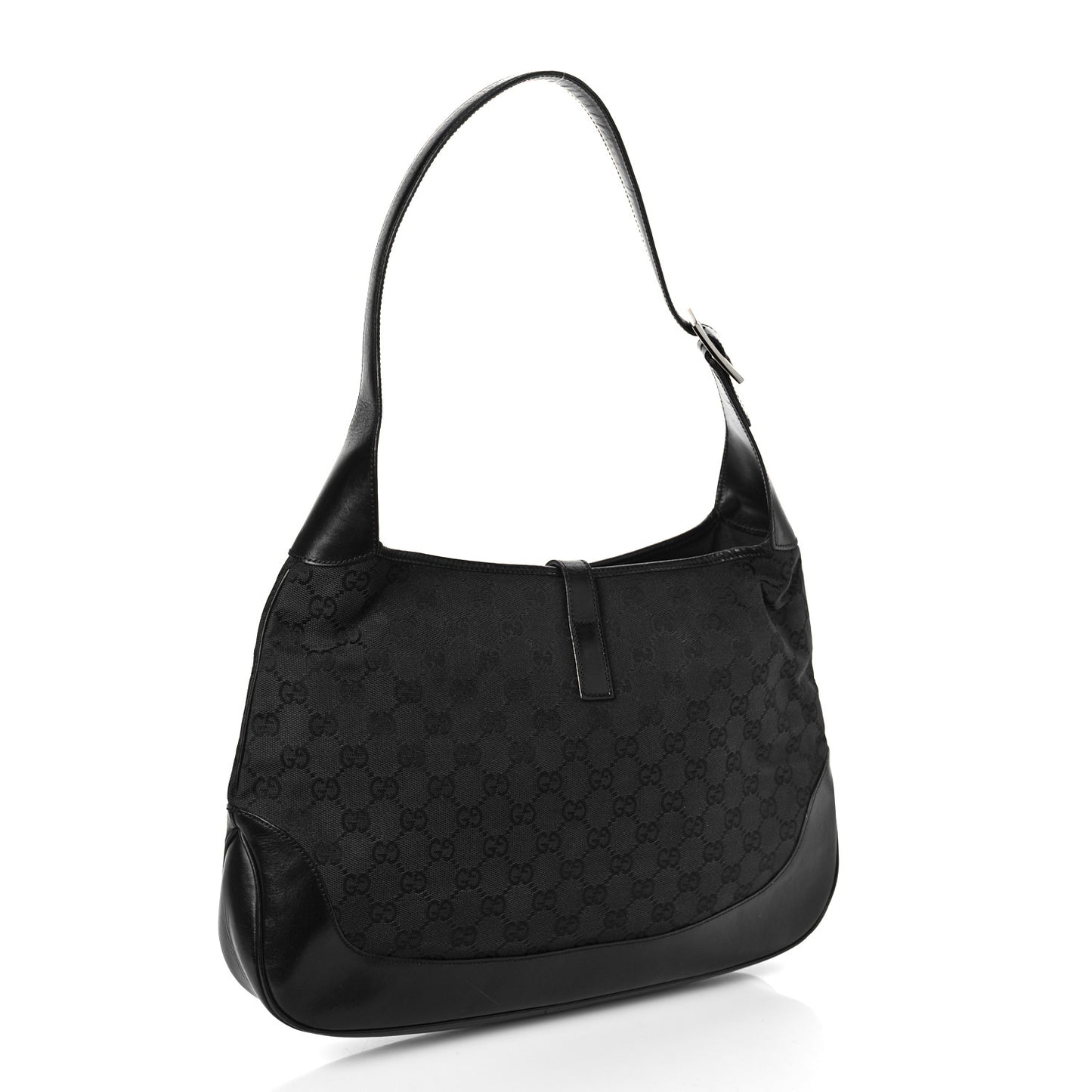 Monogram Jackie O Hobo Black