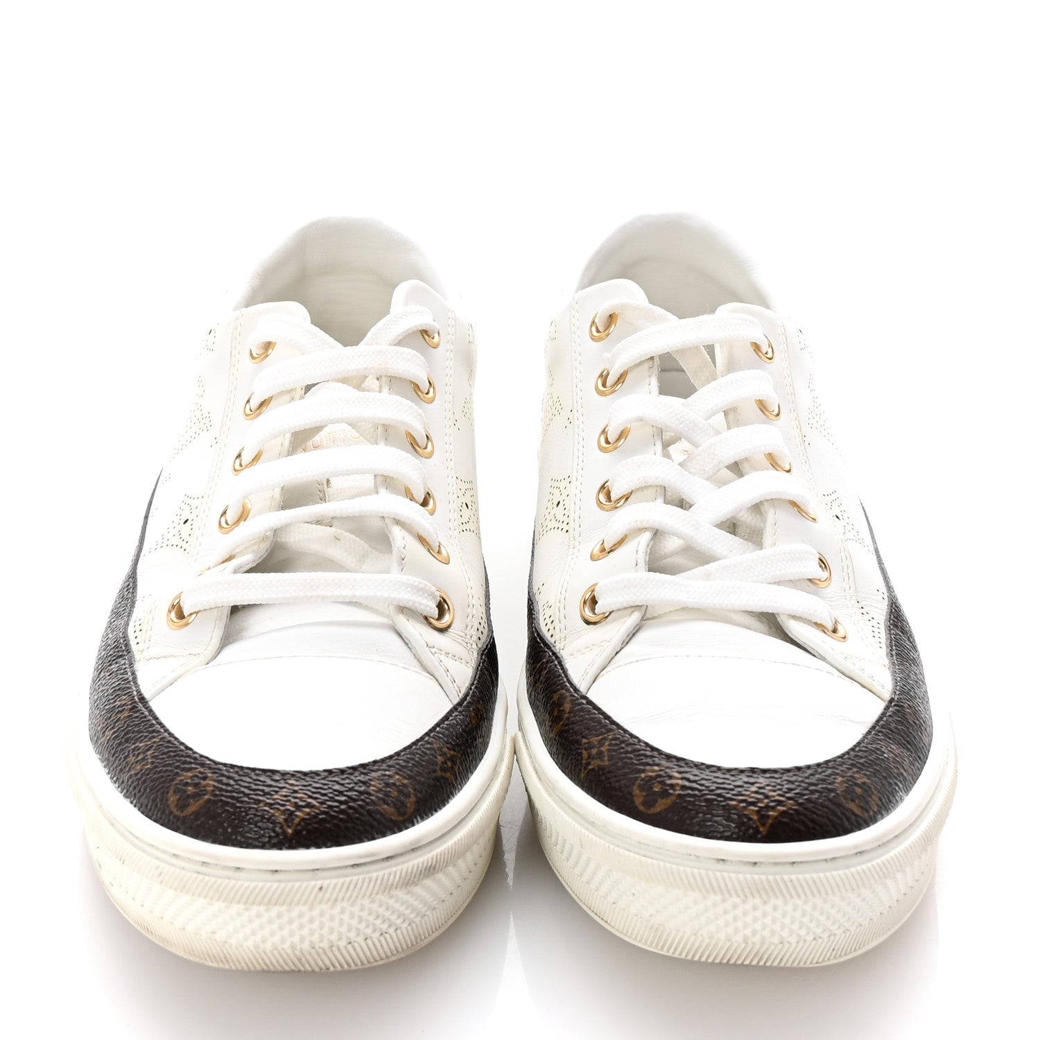 Louis Vuitton Mahina Stellar Sneakers 37.5 White 3 of 9